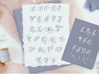 Initial Valentine Font