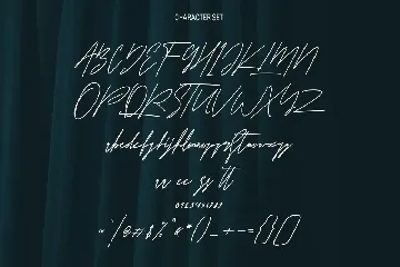 Quintaras Signature Script Extras Sans Serif Font