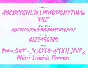 Stranger Kiss - Font