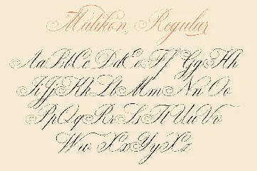 Malikon font