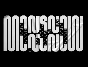 HS Monsnow - An Experimental Condensed Font