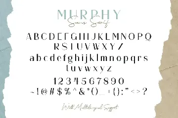 Murphy - Script & Sans font