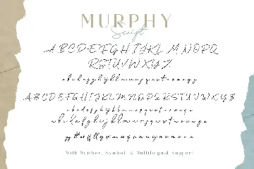 Murphy - Script & Sans font