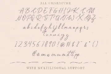 Syarilla - Handwritten Font