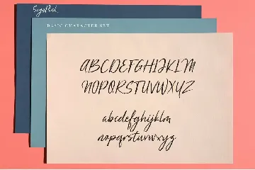 SignPink font