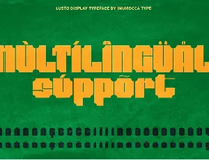 Lusto font