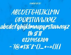 Ricksons Display Handwritten Font