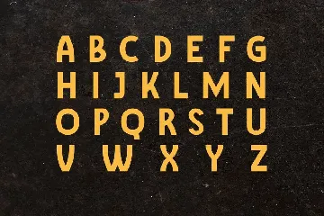 Geabolt font