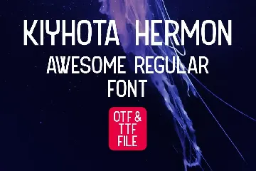 Kiyhota Hermon font