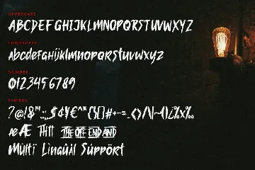 Darknest - Font