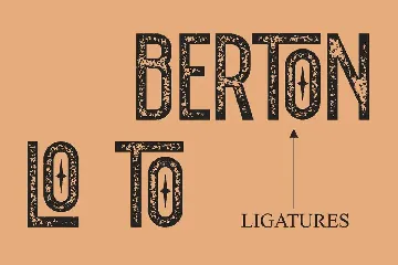 BERTON font