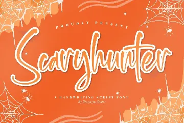 Scaryhunter Handwriting Script Font