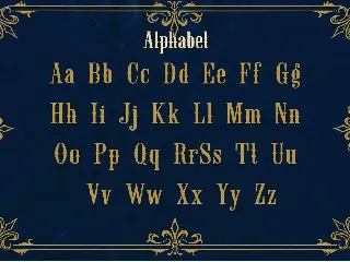 Aniques font