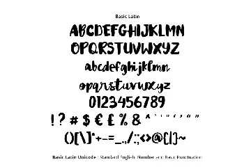 Inky Bag Font