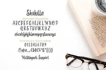 Shakilla Funny Script font