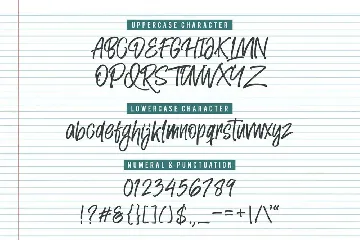 Landy Notes font