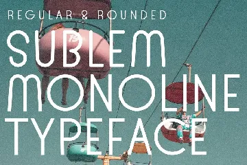 Sublem Monoline Typeface font