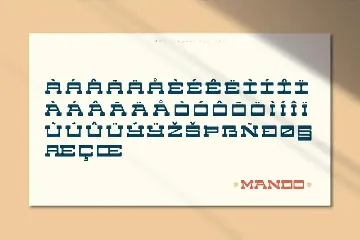 Mando font