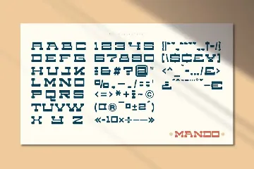 Mando font