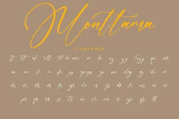 Monttama Script Signature Handwriting Font