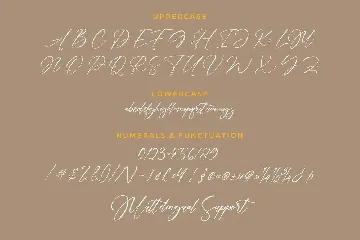 Monttama Script Signature Handwriting Font