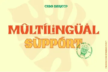 CABO BLANCCO font