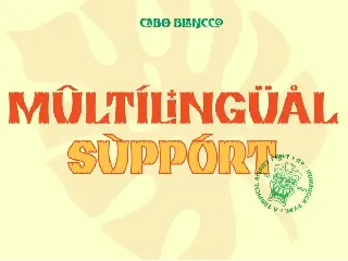 CABO BLANCCO font