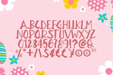 Bunny Kids - Kids Display Handwriting Font