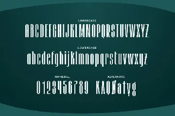 Highframe - High Condensed Typeface font