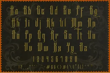 Gomsky Modern Blackletter font