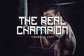 Tigerious - Modern Sport Font DR