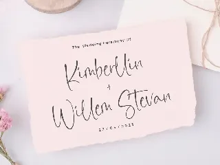 Bloombest Handwriting Font