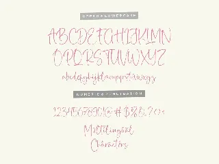 Bloombest Handwriting Font