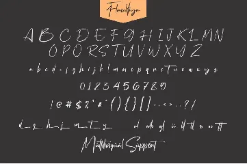 Flavellya - Luxury Signature Font