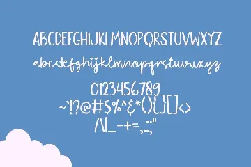 Flying Kite font