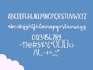 Flying Kite font