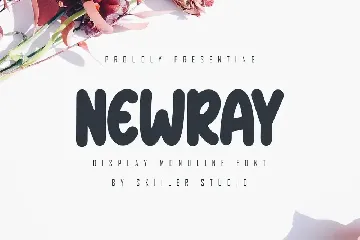 Newray - Display Monoline Font