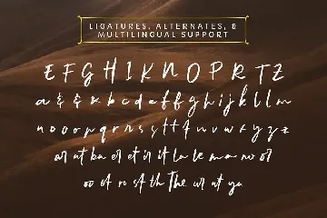 Karimate - Handwritten Font