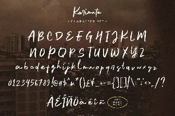 Karimate - Handwritten Font