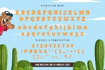 Cactus Town - Kids Font