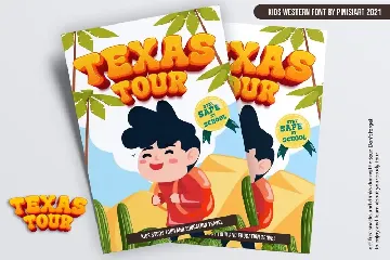 Cactus Town - Kids Font