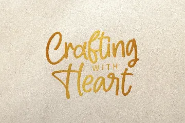 The Crafter font