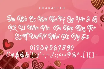 Hishee Sweet - Handbrush font