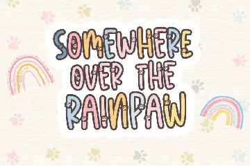 Meow Paw - Cat Paw Font