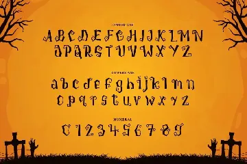 Hallograve - Horror And Scary Font