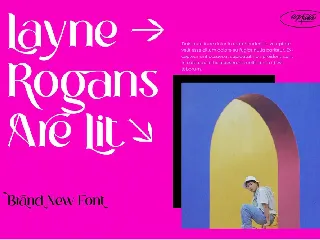 Layne Rogan font