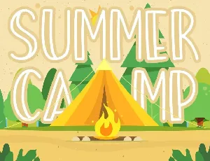 Summer Beach Sunny Display Typeface font