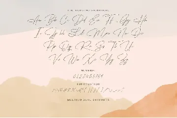 The Wedding Signature - Elegant Script font