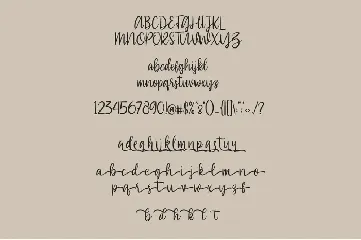 Southiya - Modern Calligraphy Font