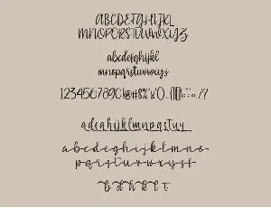 Southiya - Modern Calligraphy Font